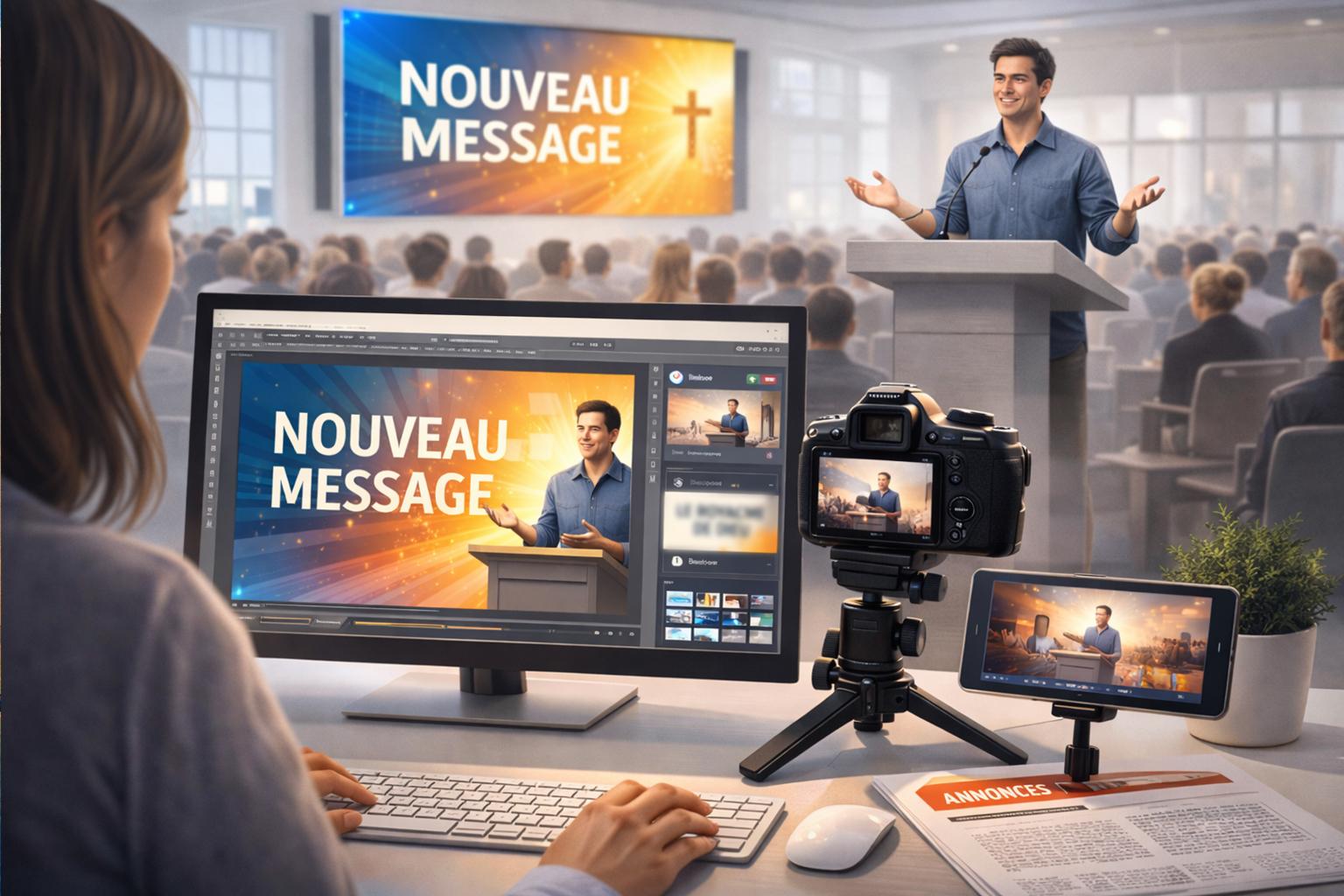 Bureau de création de contenu