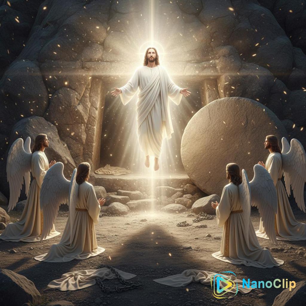 Résurrection du Christ - lumière céleste