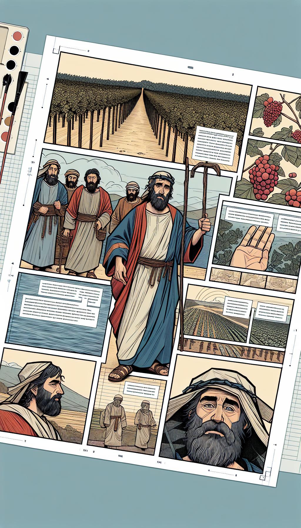 Bédéisation de paraboles avec bibleo