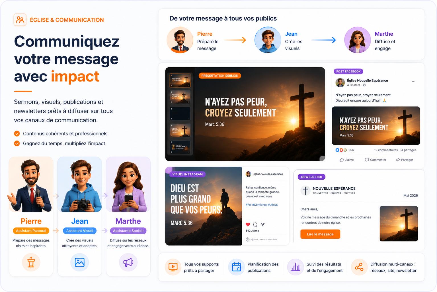 communiquez votre message avec impact grâce a Bibleo