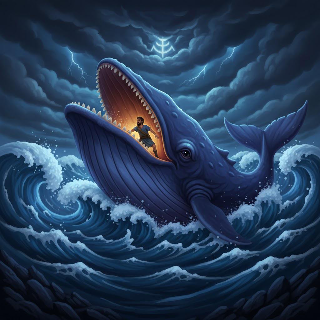 Jonas dans la baleine