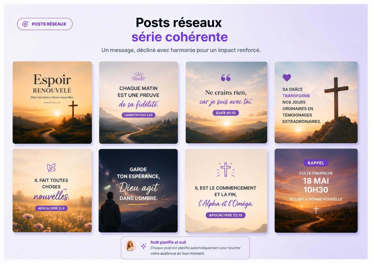 Posts réseaux