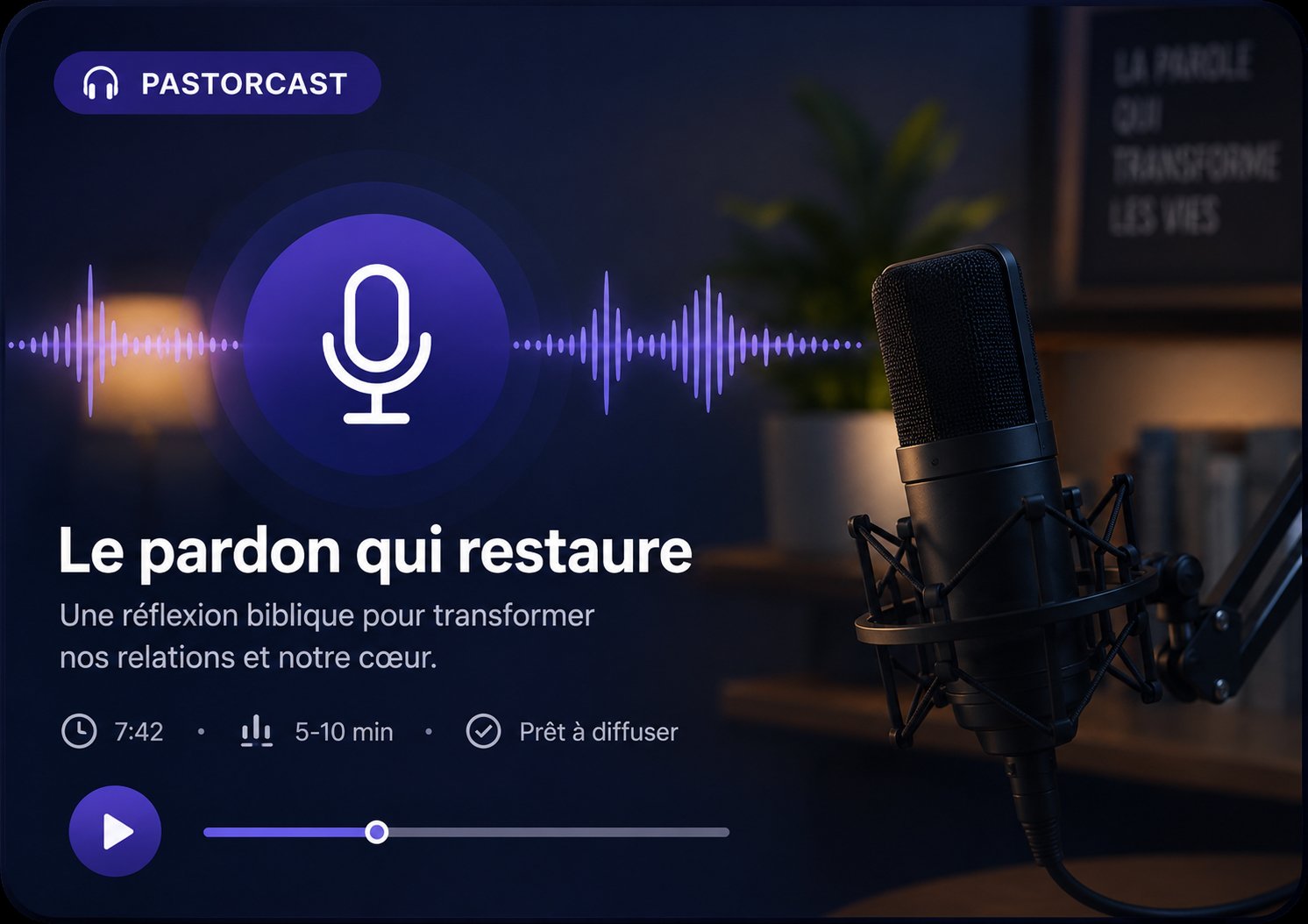PastorCast audio