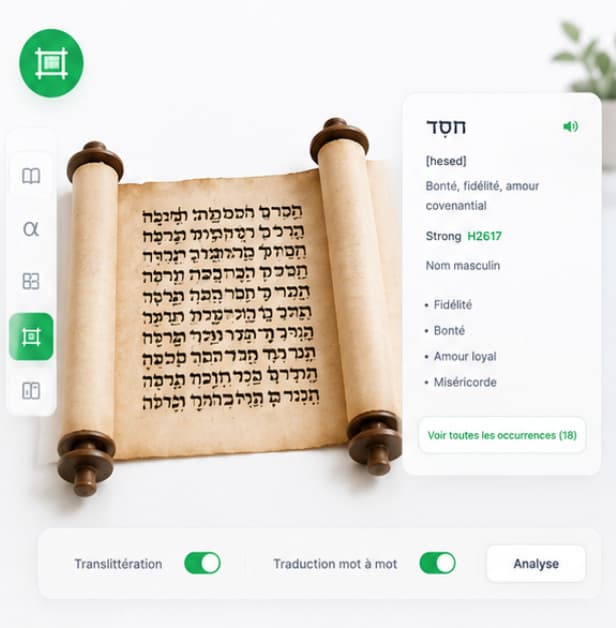 Original languages — exemple 3 créé avec Bibleo