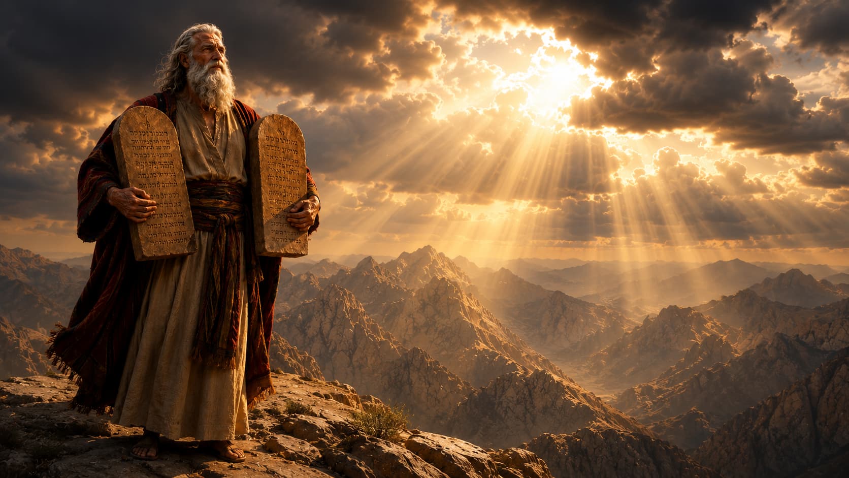 Moises tablettes — réalisation créée avec Bibleo