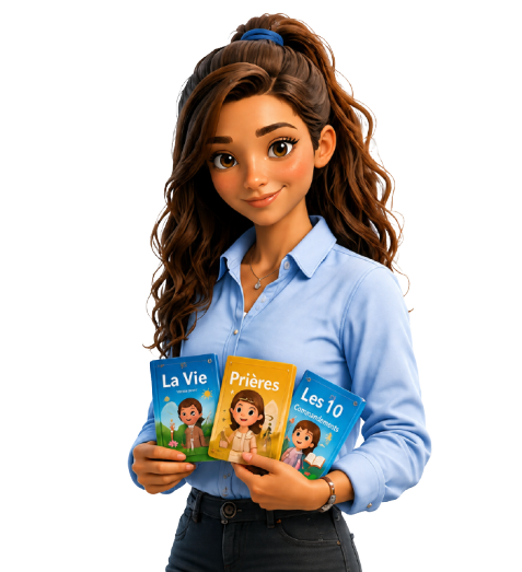 Marie, agent IA de récits illustrés de Bibleo