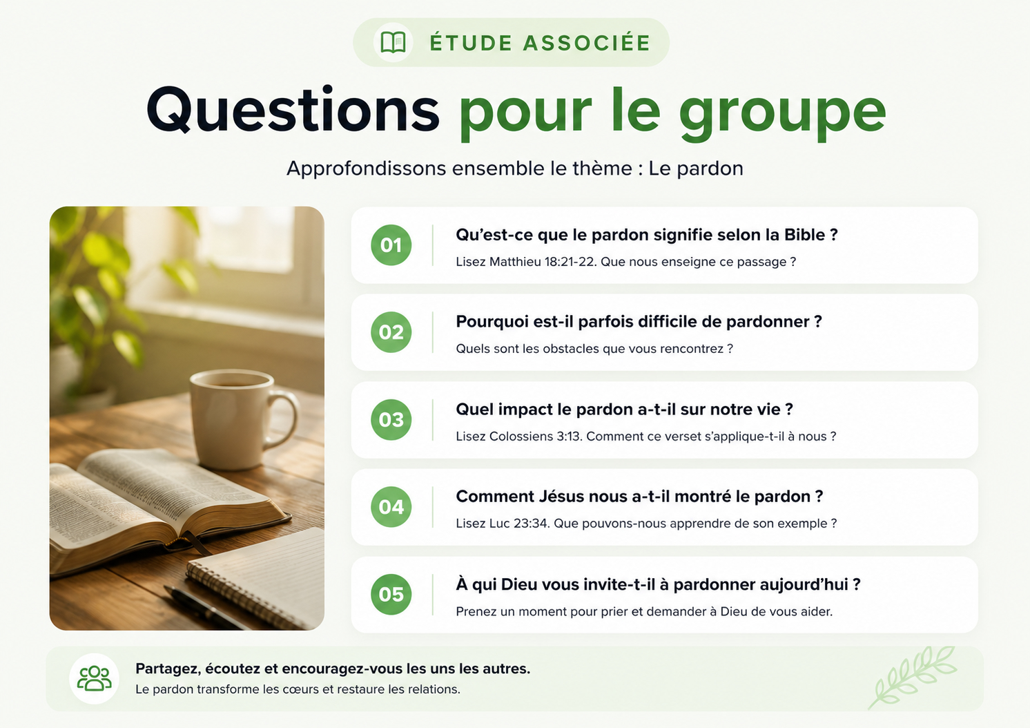 Estudo associado — exemple créé avec Bibleo